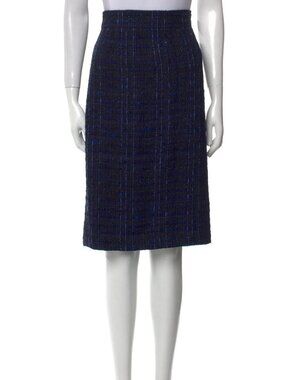 CHANEL Karl Lagerfeld Paris-Shanghai 2010 Métiers d'Art Tweed Skirt FR 46 P38753